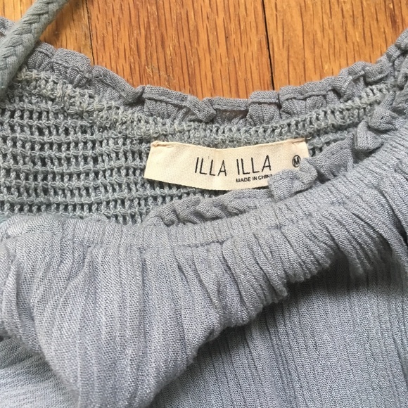 ILLA ILLA Blue Around the World Romper - Picture 3 of 5